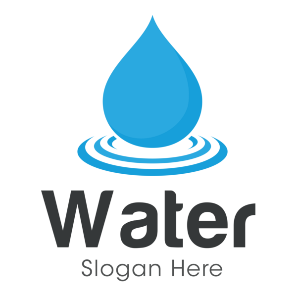 water Logo PNG Vector