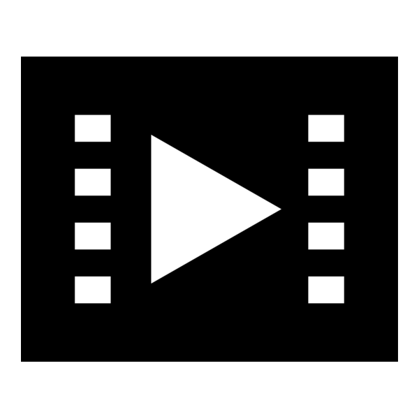 YouTube Play Black Logo PNG Vector