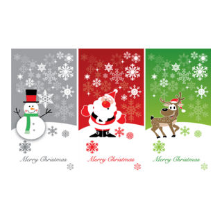 a variety christmas background greeting cards Logo PNG Vector