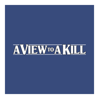 A view to a Kill Logo PNG Vector