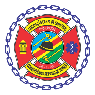 Associação Bombeiros do Passo de Torres Logo PNG Vector
