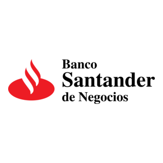 Banco de Santander Logo PNG Vector