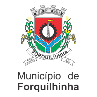 BRASÃO DA CIDADE DE FORQUILHINHA SC Logo PNG Vector