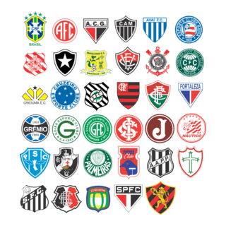 Brazilian football league teams Logo PNG Vector
