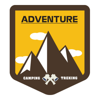 camping treking Logo PNG Vector