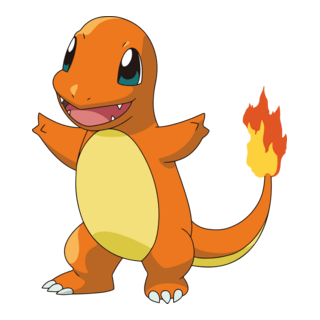 Charmander Logo PNG Vector