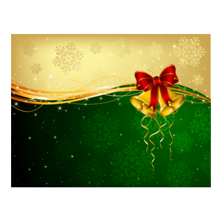 christmas background bells decorative bow Logo PNG Vector