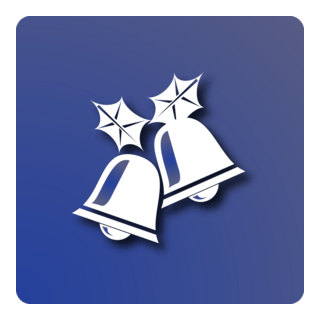 christmas bells Logo PNG Vector