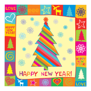 christmas cartoon Logo PNG Vector