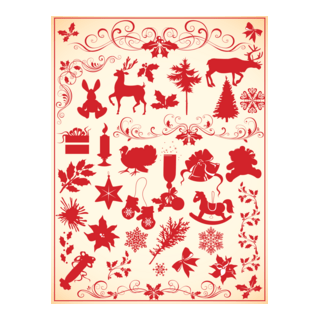 christmas element Logo PNG Vector