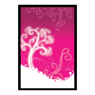 christmas floral Logo PNG Vector