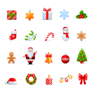 christmas pack Logo PNG Vector