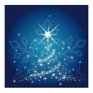 christmas tree blues Logo PNG Vector