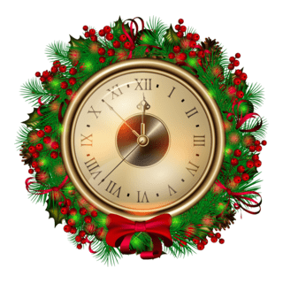 christmas watch Logo PNG Vector