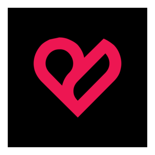 Computer Love Logo PNG Vector