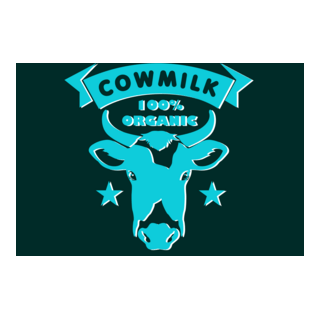 cow milk organic Logo PNG Vector