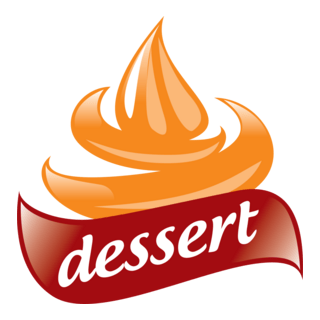 Cream for dessert Logo PNG Vector