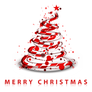 creative christmas tree Logo PNG Vector