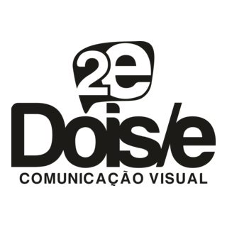 Dois/e Comunicação Visual Logo PNG Vector