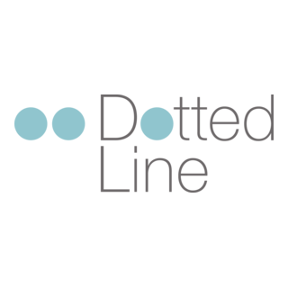 Dotted Line Logo PNG Vector