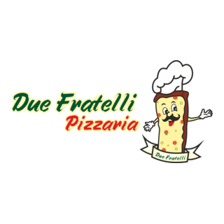 Due Fratelli Pizzaria Logo PNG Vector