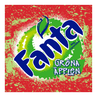 Fanta Green Apple Logo PNG Vector
