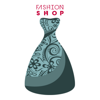 fashion shop dress Logo PNG Vector