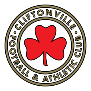 FC Cliftonville Belfast Logo PNG Vector