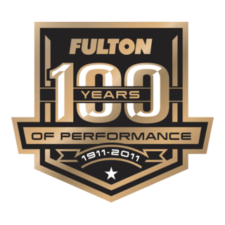 Fulton 100 Years of Performance Logo PNG Vector