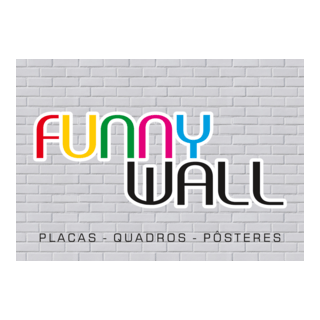 Funny Wall Logo PNG Vector