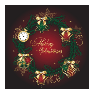 golden christmas Logo PNG Vector