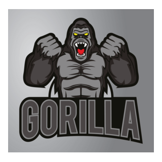 Gorilla Logo PNG Vector