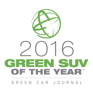 Green Car Journal 2016 Green Car of the year Logo PNG Vector