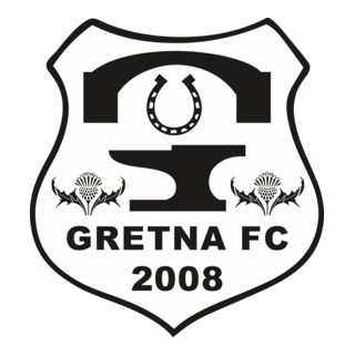 Gretna FC 2008 Logo PNG Vector