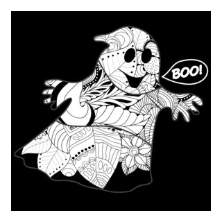 halloween party ghost Logo PNG Vector