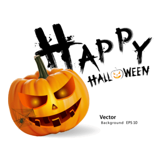 halloween pumpkin Logo PNG Vector