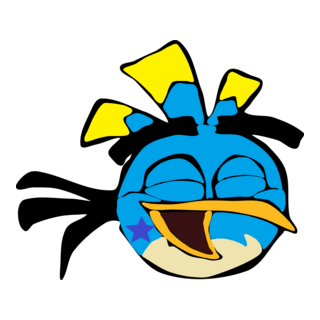 Happy Bird Logo PNG Vector