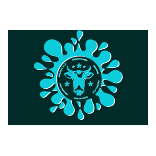 Happy cow organic milk company Logo PNG Vector