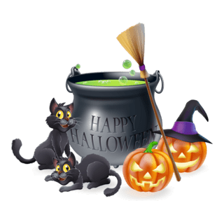 happy halloween Logo PNG Vector