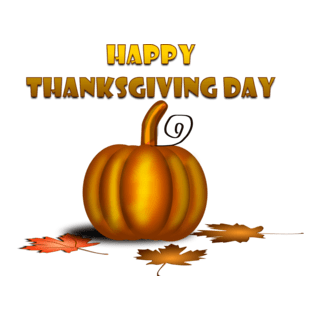 happy thanksgiving day Logo PNG Vector