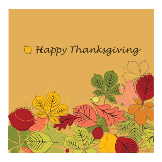 happy thanksgiving Logo PNG Vector