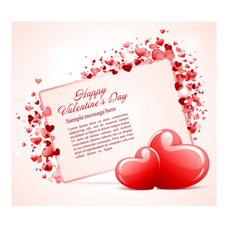 happy valentine day vintage Logo PNG Vector