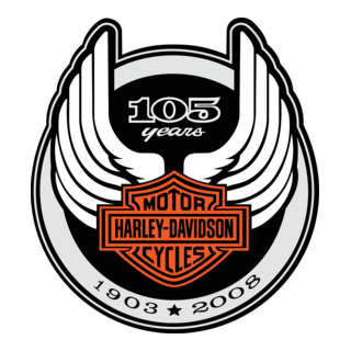 Harley 105 Logo PNG Vector