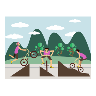 hobby concept man Logo PNG Vector