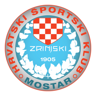 HSK Zrinjski Mostar Logo PNG Vector