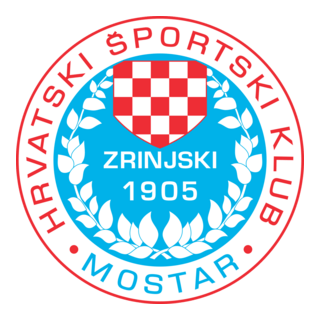 HSK Zrinjski Mostar Logo PNG Vector