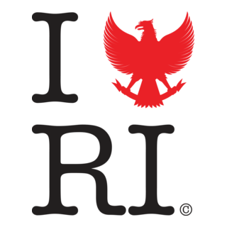 I Love Republik Indonesia Logo PNG Vector