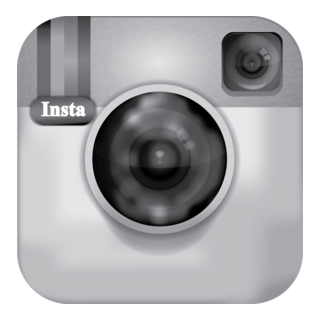 Instagram (Black) Logo PNG Vector