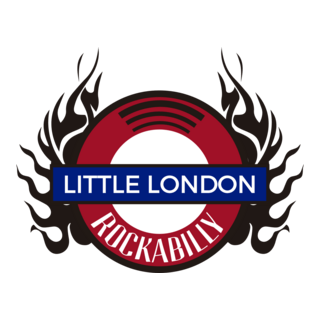 Little London Rockabilly Logo PNG Vector