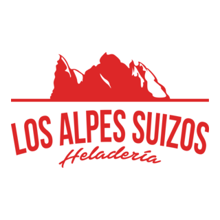 Los Alpes Suizos Logo PNG Vector